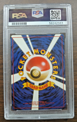 1997 Pokemon Japanese Jungle Eevee #133 PSA 8 NM-MT Pocket Monsters Vintage - Image 2