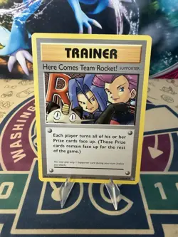 Here Comes Team Rocket! 113/108 Pokemon XY Evolutions Secret Rare - Image 1
