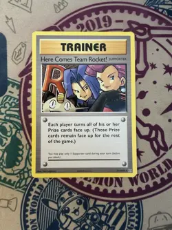 Here Comes Team Rocket! 113/108 Pokemon XY Evolutions Secret Rare - Image 3