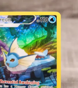 Pokemon TCG Vaporeon TG02/TG30 Swsh09: Brilliant Stars Trainer Gallery Holo - Image 4