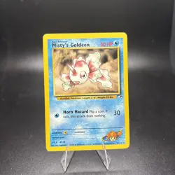 Misty's Goldeen (30/132) - Unlimited Gym Heroes NM/LP Pokemon -c - Image 1