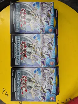 Yu Gi Oh Blue-Eyes White Destiny Structure Deck, brand new! 3 Lot - Image 1