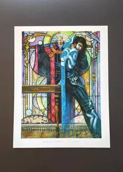 MTG Magic Signed Art Print / Liliana Nissa Chandra Jace Gideon Set of 5 Rare - Image 2