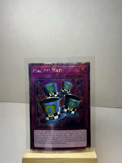 Yu-Gi-Oh! Magical Hats SD10-EN031 1st Edition Trap Holo English - Image 1