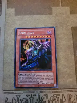 YUGIOH DARK SAGE DOD-002 SECRET UNLIMITED ED MP PROMO - Image 2