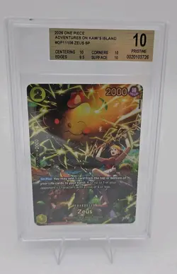 Zeus (SP) - Adventure on Kami's Island (OP15-EB04) One Piece BGS 10 - Image 1
