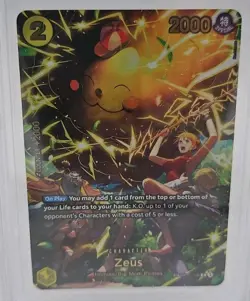 Zeus (SP) - Adventure on Kami's Island (OP15-EB04) One Piece BGS 10 - Image 2