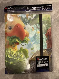MTG UltraPro Ultra Pro Binder Ghizar's Vegetables FF Collaboration - Image 1