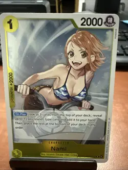 Nami OP15-108 Adventure on Kami's Island One Piece NM - Image 1