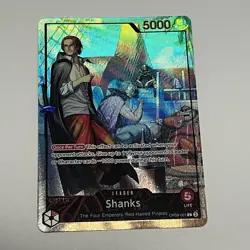 2025 One Piece SHANK PSA Magazine Exclusive Promo Foil OP09-001 - Image 1