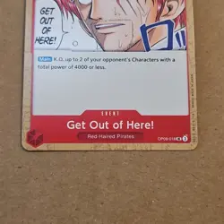 One Piece Get Out of Here! (OP09-018/229) OP09 Emperors in the New World NM TCG - Image 3
