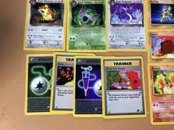 LOT OF 34 WOTC ROCKET SET POKEMON CARDS NON HOLOS GREAT CONDITION - Image 5