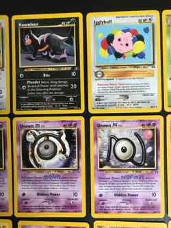 Complete Uncommon & Common Pokemon Neo Discovery set 37-75 Cards WOTC vintage MP - Image 3