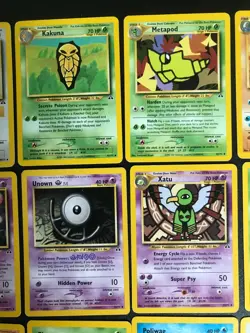 Complete Uncommon & Common Pokemon Neo Discovery set 37-75 Cards WOTC vintage MP - Image 4
