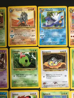 Complete Uncommon & Common Pokemon Neo Discovery set 37-75 Cards WOTC vintage MP - Image 5