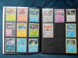 330 Pokemon cards bundle in TCG Card Binder/Collection mostly English holos - Image 3