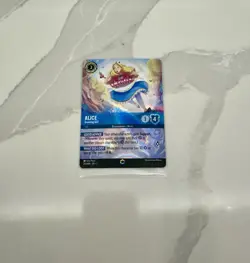 Alice Growing Girl Enchanted Holo Card 213/204 Rise of the Floodborn - Image 1