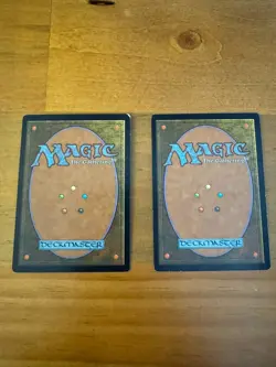 2x 2 Sneak Attack Urza's Saga Magic MTG LP JAPANESE JP CARD - Image 2