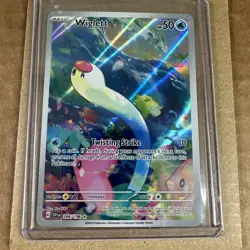 Wiglett 206/198 SV1 Base Set Illustration Rare Full Art Holo Pokemon Card NM+ - Image 1