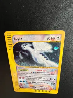 Pokemon Card Lugia 149/147 Aquapolis Holo Crystal English - Image 4