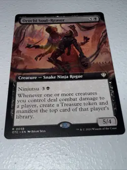 Magic: The Gathering | Orochi Soul-Reaver (Extended Art) | 58 | Commander: Ou... - Image 1