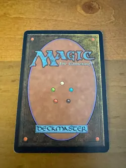 MTG MISPRINT ERROR JAPANESE TEMPEST CURSED SCROLL ~ 2-MANA ACTIVATION SIGNED - Image 2