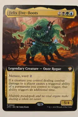 Felix Five-Boots (Extended Art) Commander: Outlaws of Thunder Junction Regular - Image 1