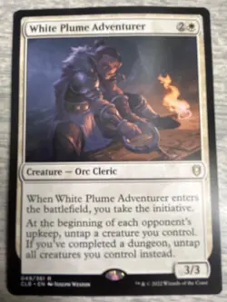 White Plume Adventurer - Battle For Baldur's Gate - Magic MTG NM - FREE SHIPPING - Image 1