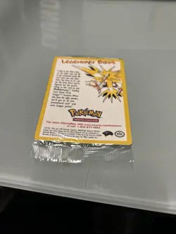 Legendary Birds Black Star Promo Pokemon Cards X3 Sealed Packs - Image 4