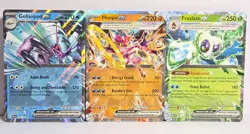 Paradox Rift ex Double Rare 3 Card Lot Hoopa, Froslass, Golisopod Pokemon TCG - Image 1