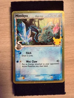 Mimikyu (Delta Species) SWSH136 Holo Promo Sword & Shield Promo Pokemon Holo NM - Image 1