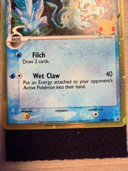 Mimikyu (Delta Species) SWSH136 Holo Promo Sword & Shield Promo Pokemon Holo NM - Image 5