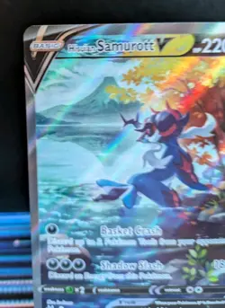 Hisuian Samurott V GG51/GG70 Holo Ultra Rare Crown Zenith Galarian Gallery ✅ NM - Image 2