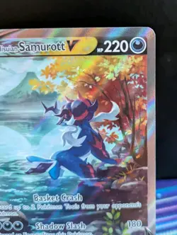 Hisuian Samurott V GG51/GG70 Holo Ultra Rare Crown Zenith Galarian Gallery ✅ NM - Image 3
