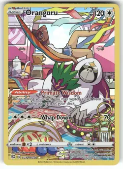 Oranguru TG12/TG30 Holo Brilliant Stars Trainer Gallery Pokemon NM - Image 1