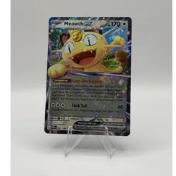 Pokemon Meowth GX 062/088 Me03 Perfect Order Full Art Holo English Basic - Image 1