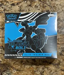 Pokemon Black Bolt Elite Trainer Box Factory Sealed ETB - Image 1