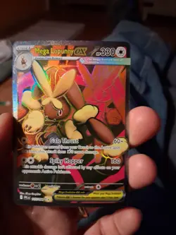 pokemon cards mega lopunny ex full art phantasmal flames set - Image 1