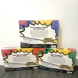 Pokemon TCG Ascended Heroes | EX Boxes Mega Emboar Feraligatr Meganium Bundle ✅ - Image 2