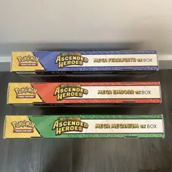 Pokemon TCG Ascended Heroes | EX Boxes Mega Emboar Feraligatr Meganium Bundle ✅ - Image 3
