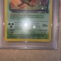 Pokemon Dark Vileplume 2000 Team Rocket Holo #13 Psa 6 Ex-MT - Image 4