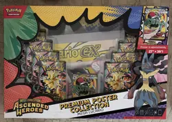 Pokemon Mega Evolution Ascended Heroes Premium Poster Collection Mega Lucario - Image 1