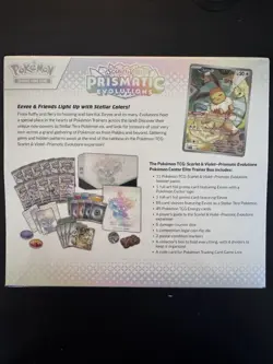 Sealed Pokemon Center Prismatic Evolutions Elite Trainer Box - Image 2