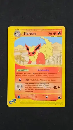 Pokemon - Skyridge - Flareon non Holo 8/144 - Image 1