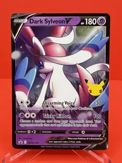 2021 Pokemon Dark Sylveon V SWSH134 Sword & Shield Promo HOLO - NM - Image 1