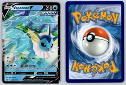 Vaporeon V SWSH150 Holo Promo Sword & Shield Promo Pokemon Near Mint - Image 3