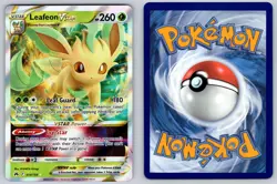 Leafeon VSTAR 014/159 Holo VSTAR Rare Crown Zenith Pokemon Near Mint - Image 3