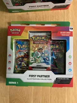 Pokemon First Partner Illustration Collection: Series 1 5 Boxes 30th Anniversary - Image 1