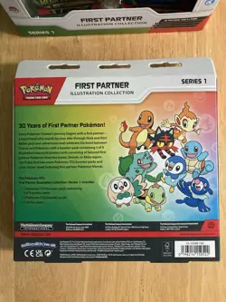 Pokemon First Partner Illustration Collection: Series 1 5 Boxes 30th Anniversary - Image 2