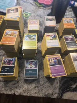 Pokemon Card Lot 100 TCG Cards See Description - Image 1